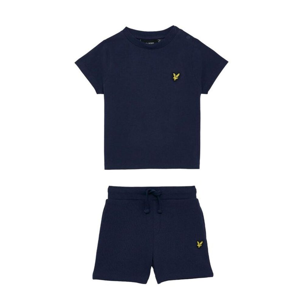 Lyle & Scott Baby T-Shirt & Shorts Set / Navy